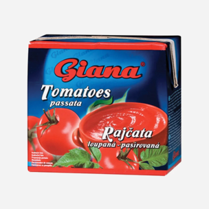 Rajčata loupaná drcená
