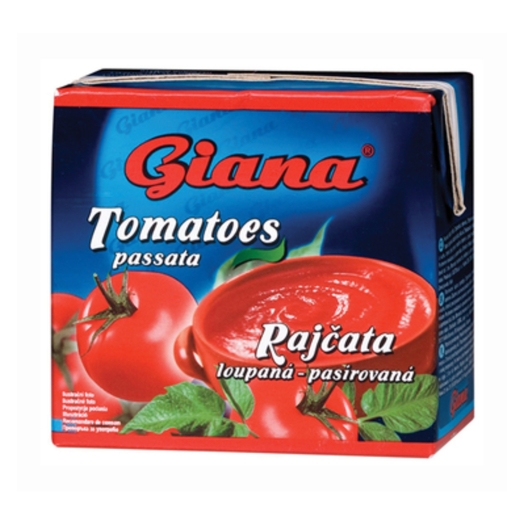 Rajčata loupaná drcená