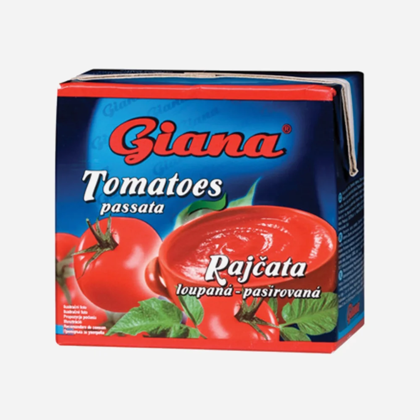 Rajčata loupaná drcená
