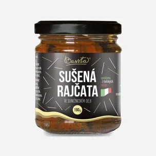 Rajčata sušená na slunci ve slunečnicovém oleji 6 x 190 g