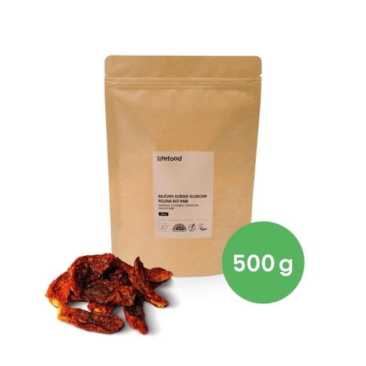 Rajčata sušená půlená RAW BIO - expirace