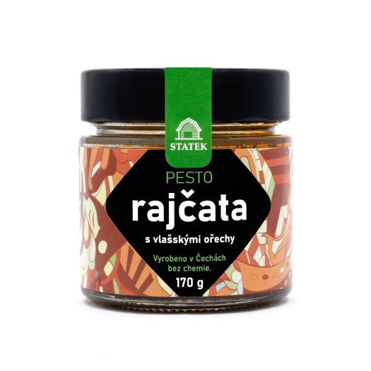 RAJČATOVÉ PESTO s vlašskými ořechy