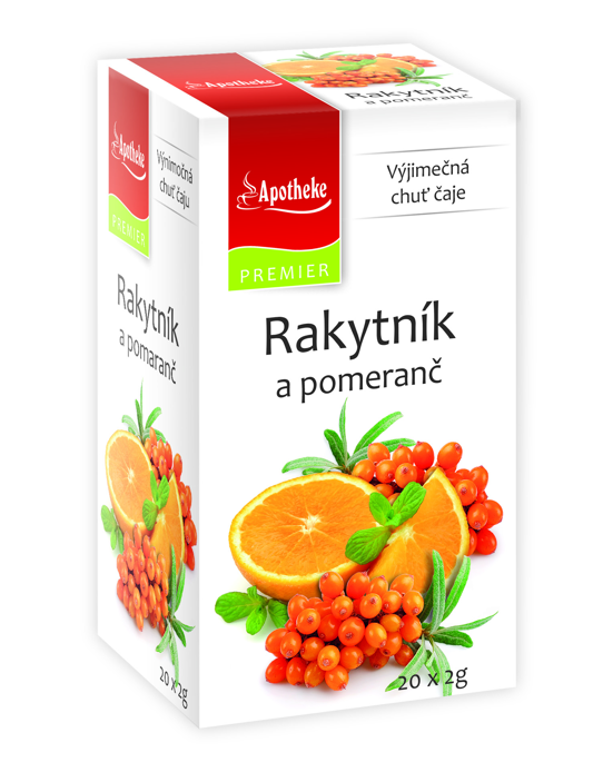 Rakytník a pomeranč 20 sáčků