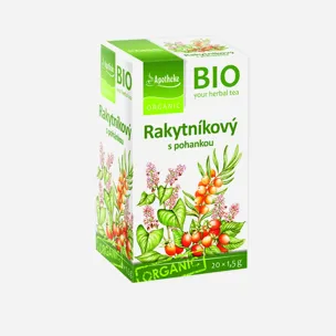 Rakytníkový čaj s pohankou BIO 20 sáčků 6 x 30 g