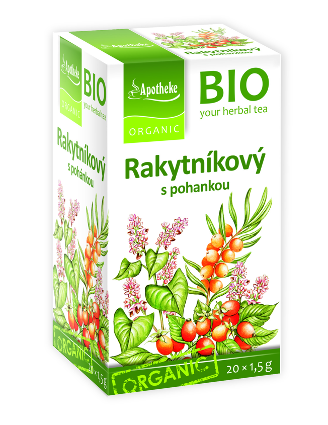 Rakytníkový čaj s pohankou BIO 20 sáčků