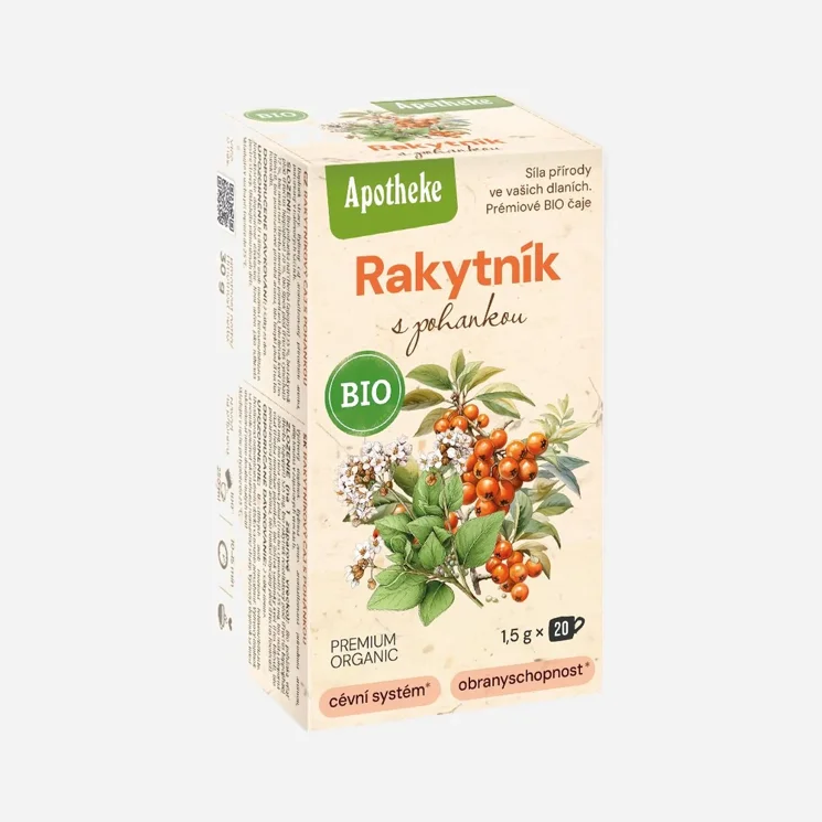 Rakytníkový čaj s pohankou BIO