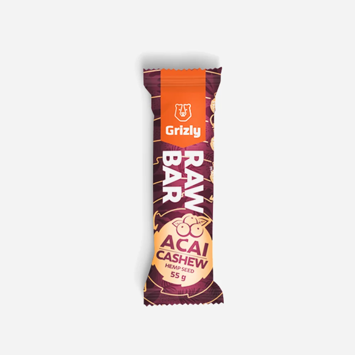 RAW Bar acai-kešu-konopné semínko