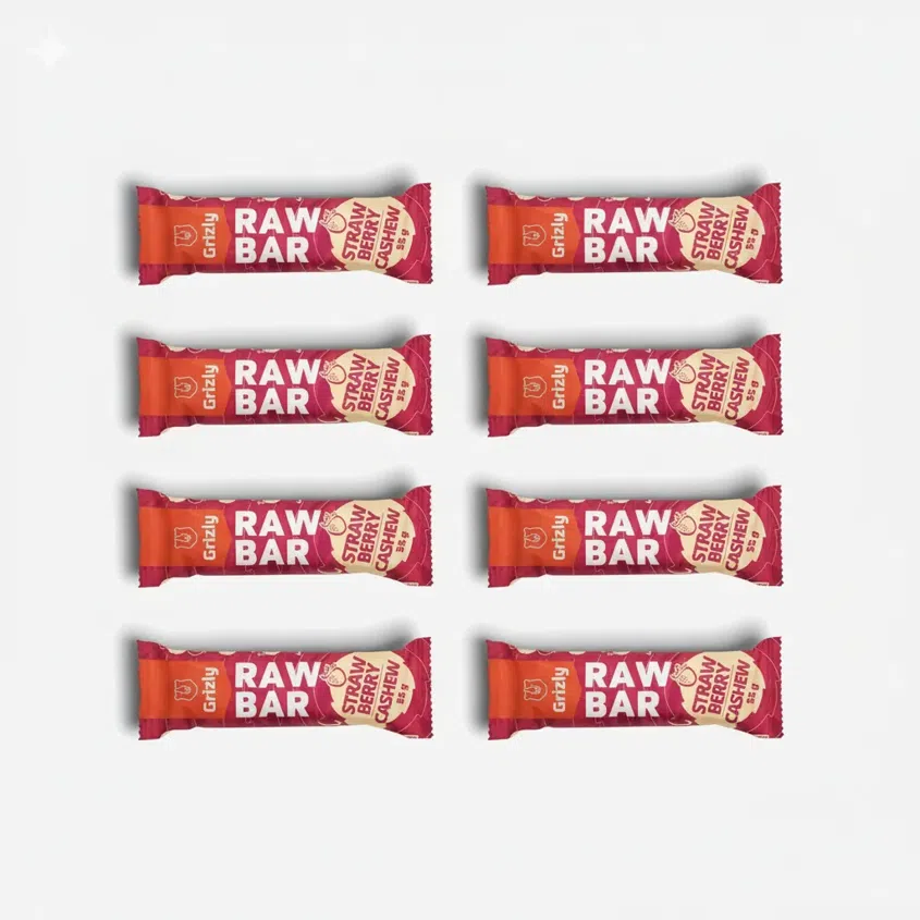 Raw Bar Jahoda 8 x 55 g