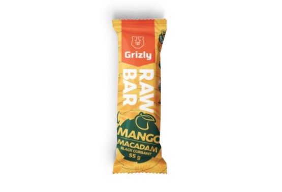 RAW Bar mango-makadam-černý rybíz