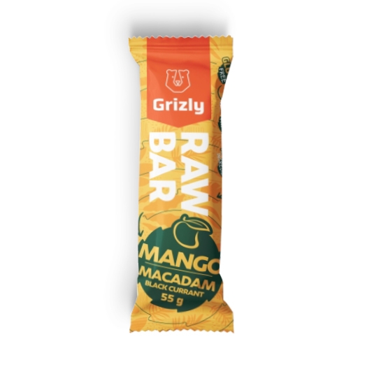 RAW Bar mango-makadam-černý rybíz