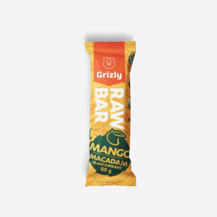 RAW Bar mango-makadam-černý rybíz