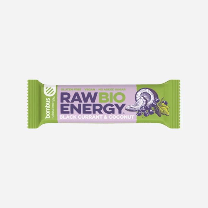 Raw ENERGY Černý rybíz a kokos BIO