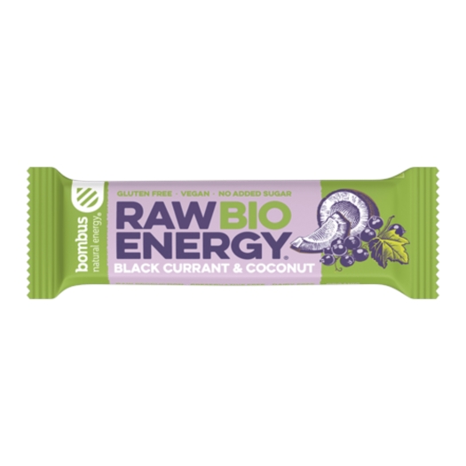 Raw ENERGY Černý rybíz a kokos BIO