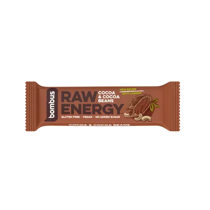Raw ENERGY Kakao, kakaové boby a kešu oříšky
