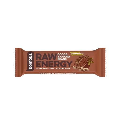 Raw ENERGY Kakao, kakaové boby a kešu oříšky