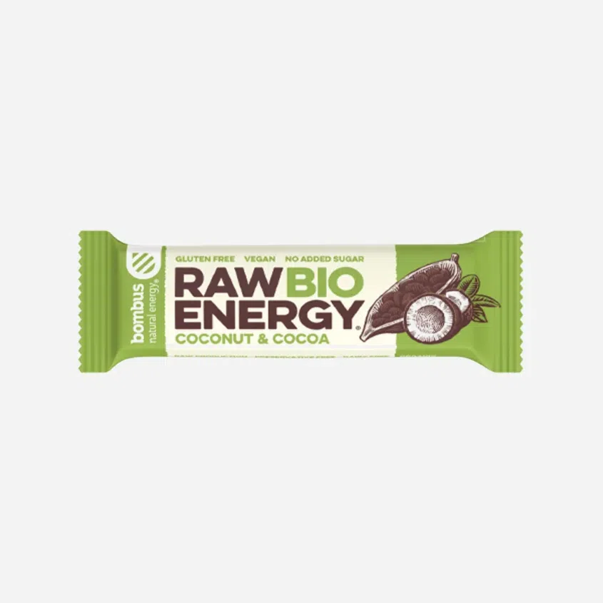 Raw ENERGY Kokos a kakao BIO