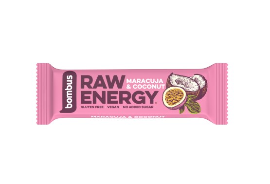 Raw ENERGY maracuja a kokos 50g