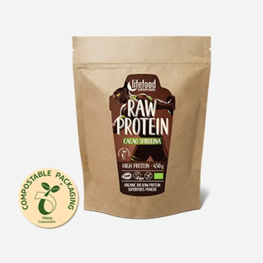 Raw kakaový protein se spirulinou