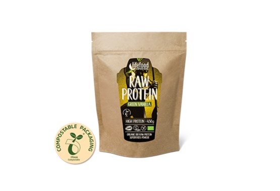 Raw vanilkový proteín s mladým jačmeňom a Maco BIO 450g