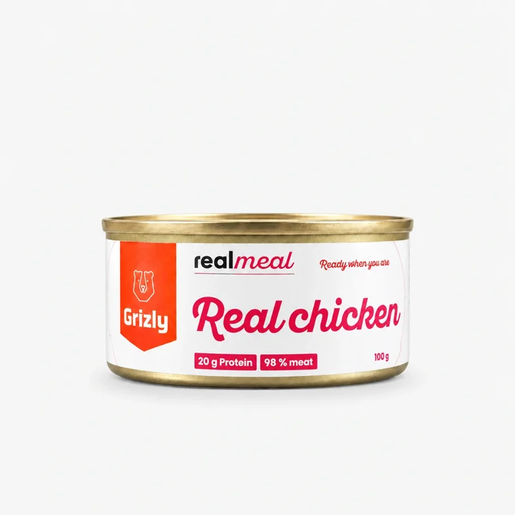 REAL MEAL Kuřecí prsa ve vlastní šťávě