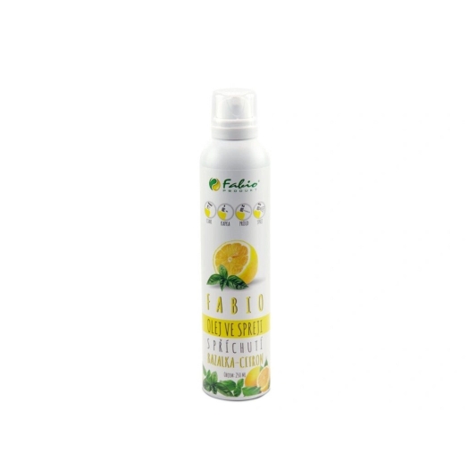 Řepkový olej ve spreji Bazalka - Citron