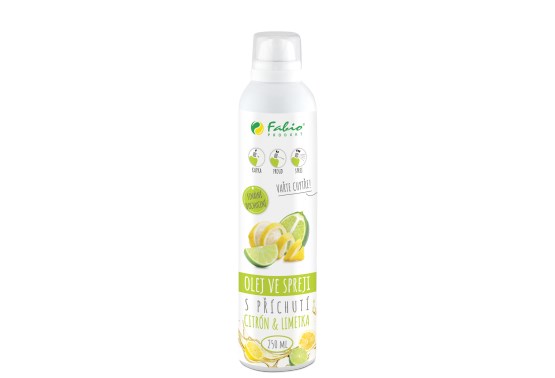 Řepkový olej ve spreji Citron a Limetka