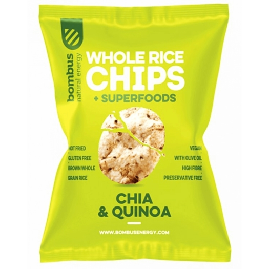 Rice chips chia a quinoa