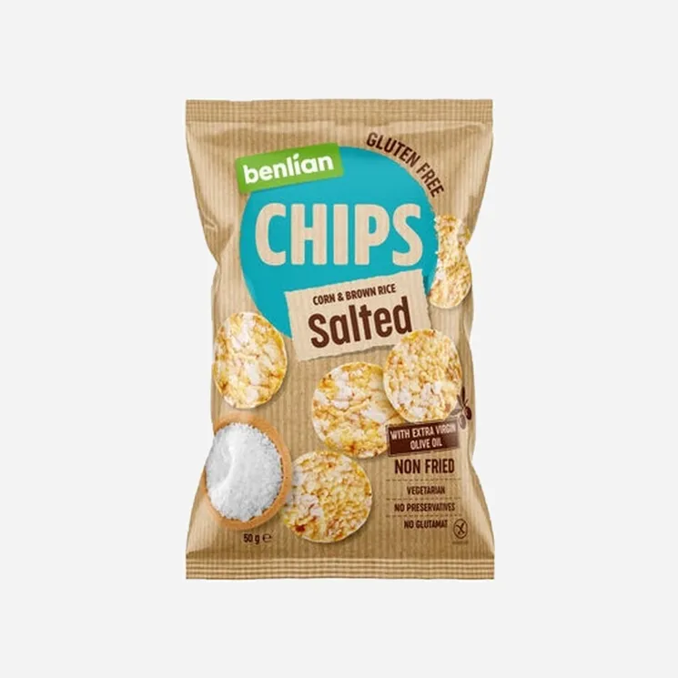 Rice chips klasik 5 x 50 g