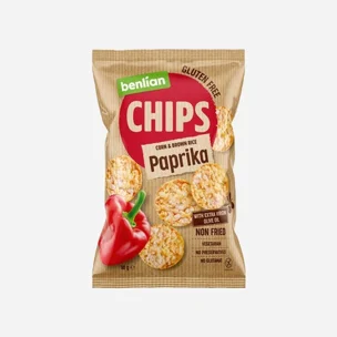 Rice chips paprika