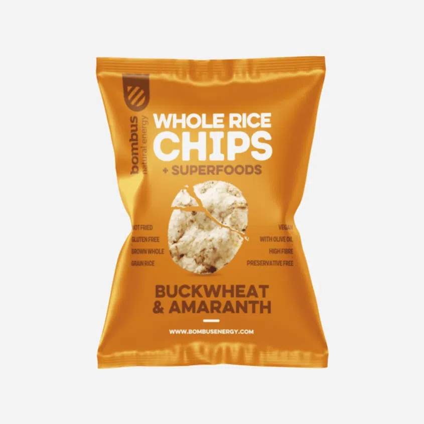 Rice chips pohanka a amarant