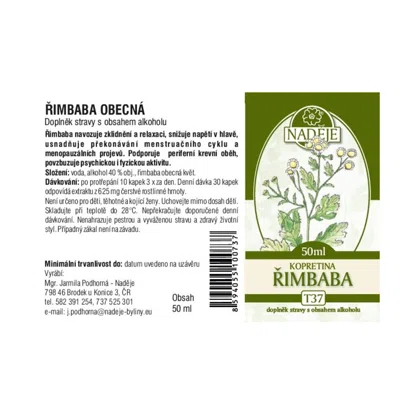 Rimbaba tinktúra z byliny