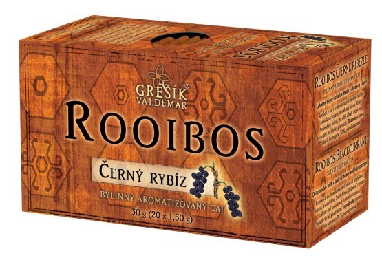 Rooibos čierne ríbezle 20 sáčkov