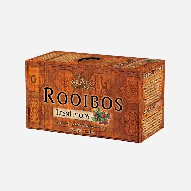 Rooibos lesní plody 20 sáčků 6 x 30 g