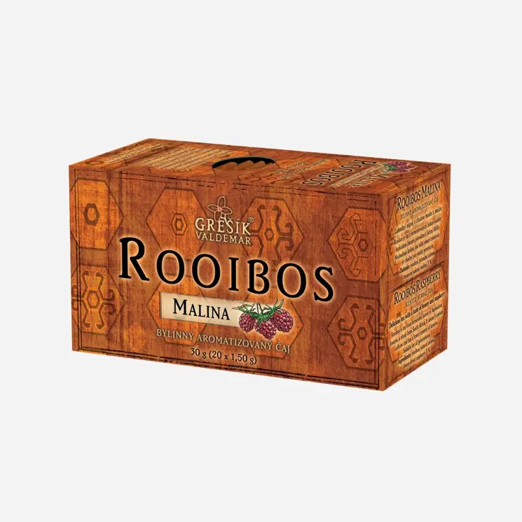 Rooibos malina 20 sáčků 6 x 30 g