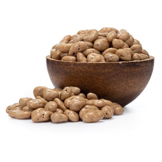 Rozinky v bílé čokoládě s karamelem 500 g expirace