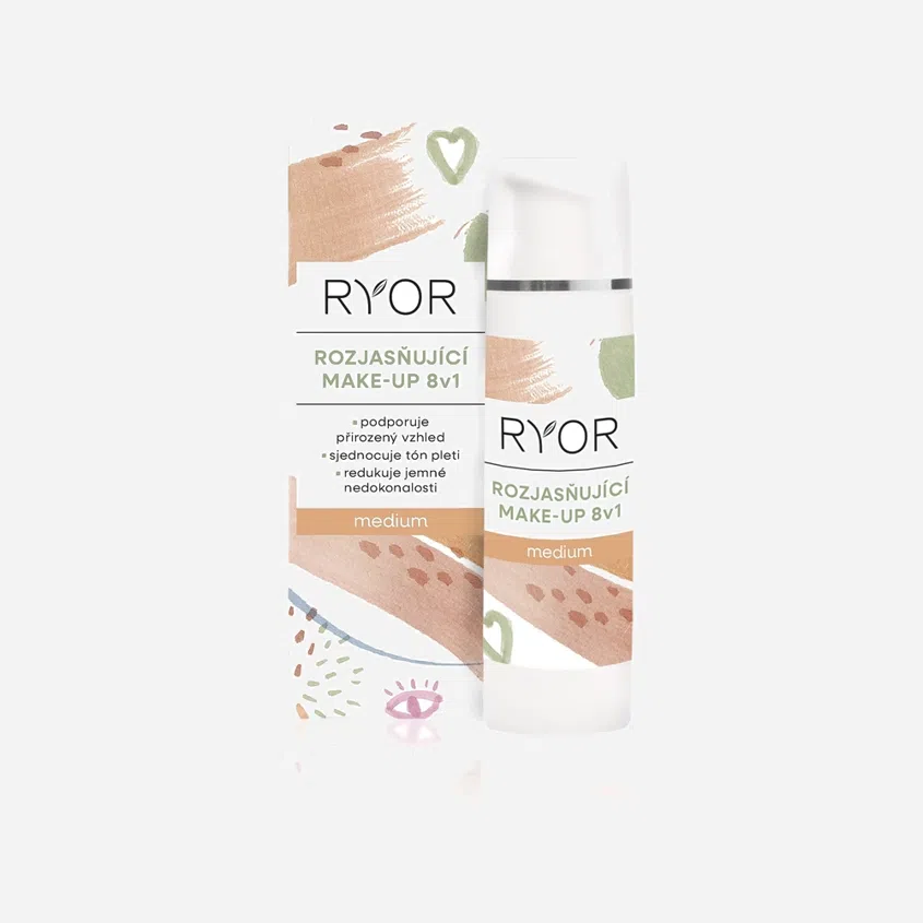 Rozjasňující make-up 8v1 MEDIUM