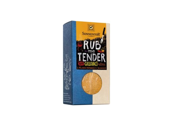 Rub me Tender bio grilovacie korenie na mäso pikantné