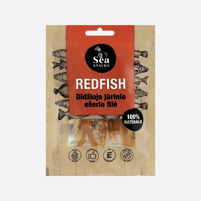 Rybie Jerky - Filety z okúnika zlatistého prúžky