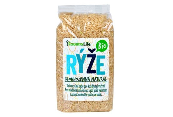 Rýže dlouhozrnná natural BIO