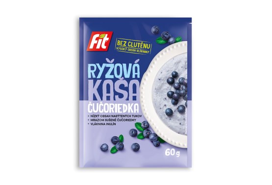 Ryžová kaša Čučoriedka