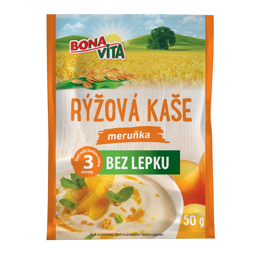 Ryžová kaša marhuľa bez lepku