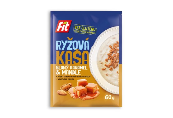 Ryžová kaša Slaný karamel a mandle