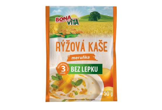 Rýžová kaše meruňka bez lepku
