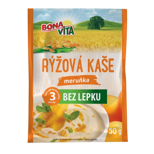 Rýžová kaše meruňka bez lepku