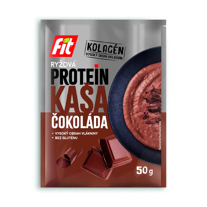 Rýžová kaše protein čokoláda a kolagen