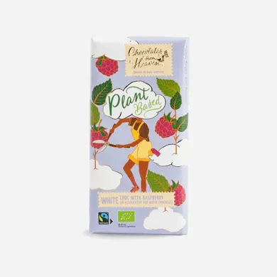 Rýžová VEGAN čokoláda s malinami 39% BIO 100 g