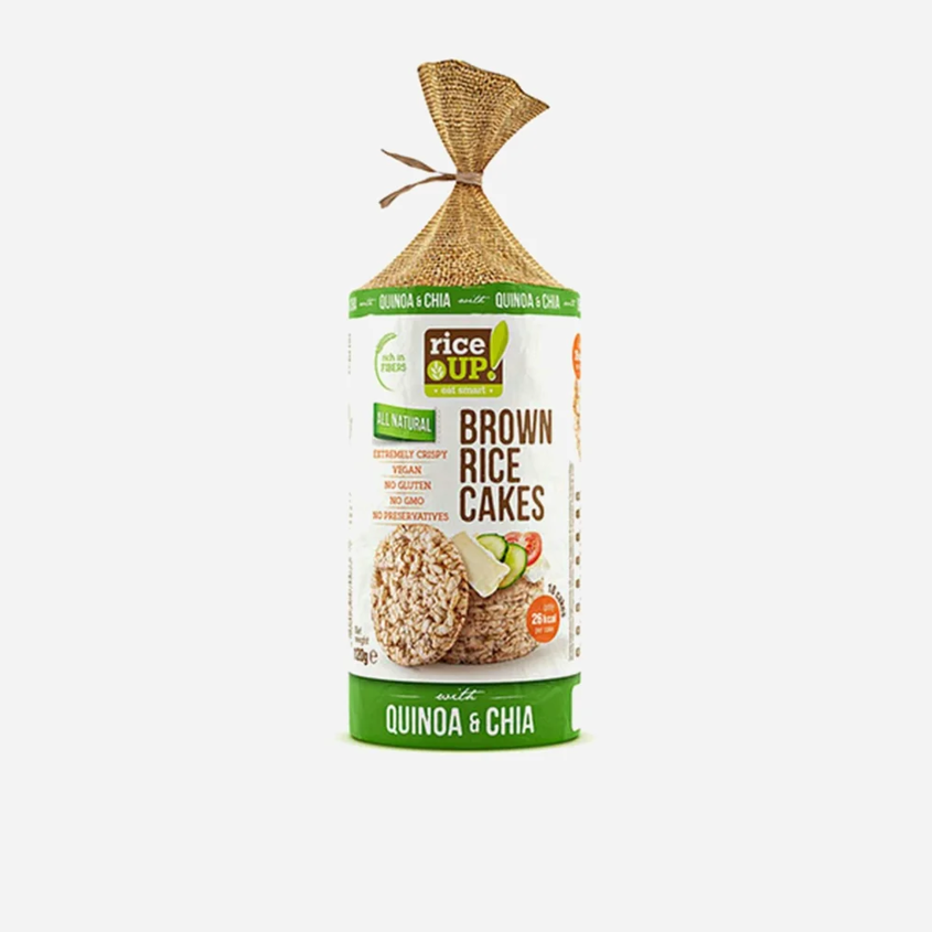 Ryžové chlebíčky chia a quinoa