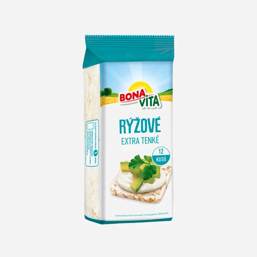 Rýžové chlebíčky extra tenké