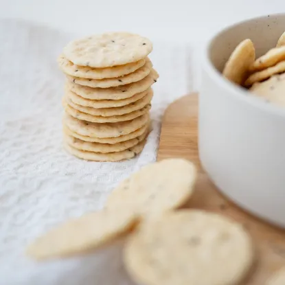 Rýžové krekry s mořskou solí