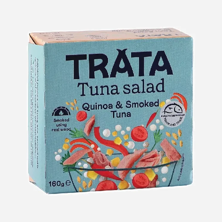 Salát s uzeným tuňákem a quinoou